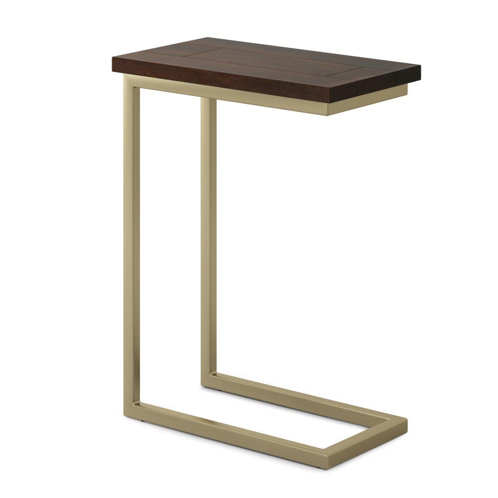 Dark Brown Gold | Skyler C Side Table