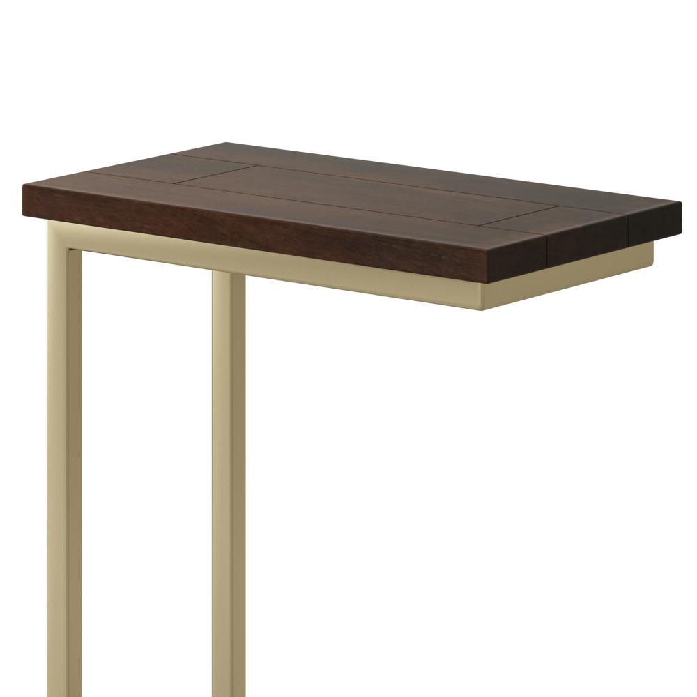 Dark Brown Gold | Skyler C Side Table