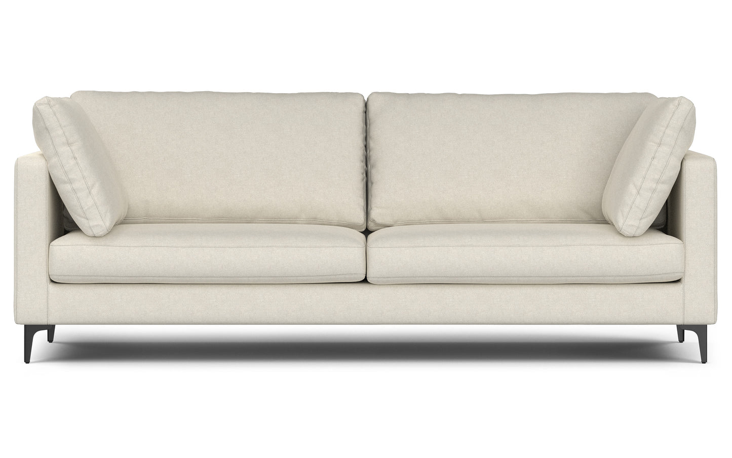 Cream | Ava 90 inch Mid Century Sofa