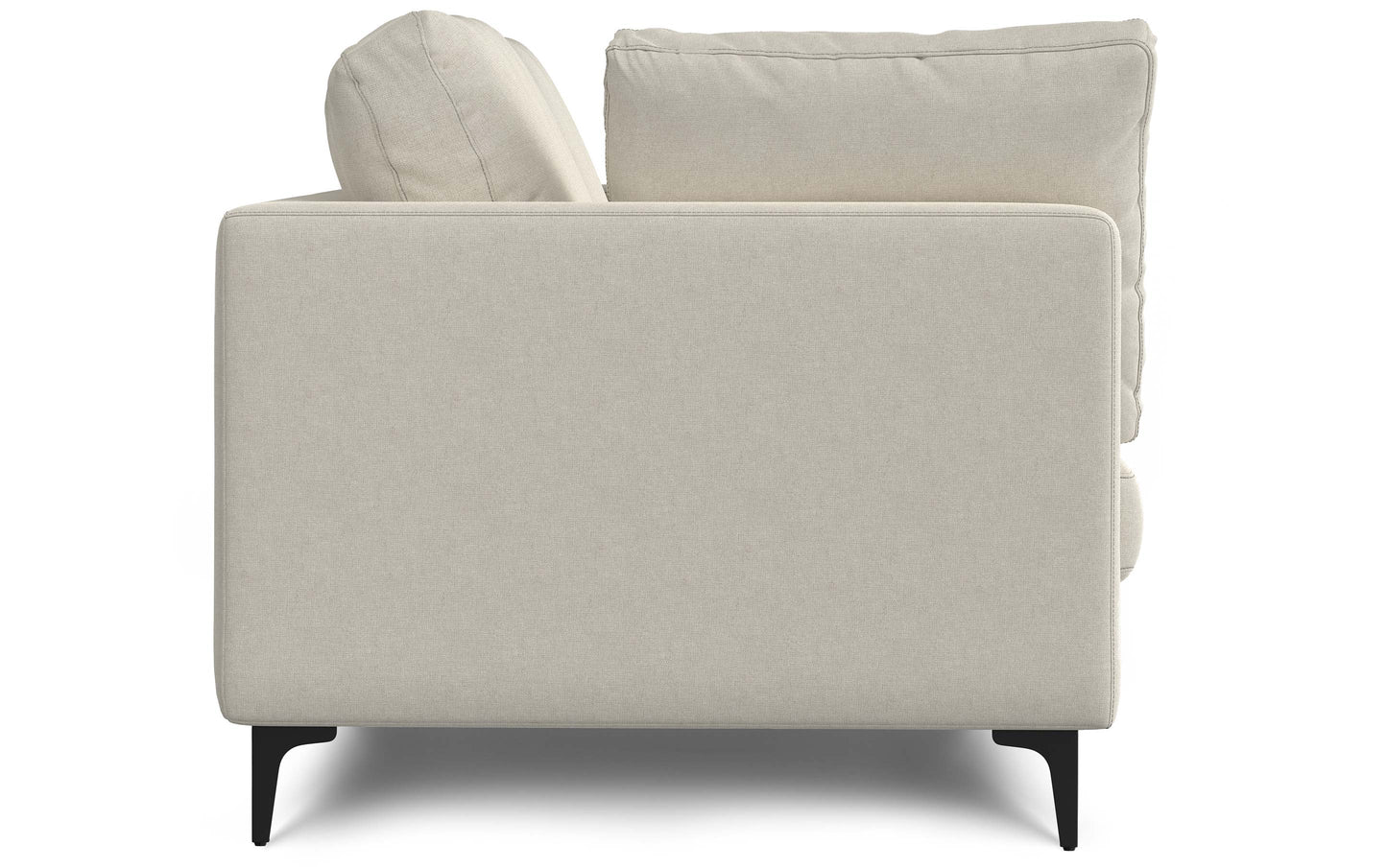 Cream | Ava 90 inch Mid Century Sofa