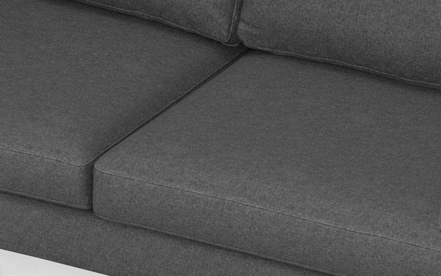 Pebble Grey | Ava Mid Century Corner Sectional