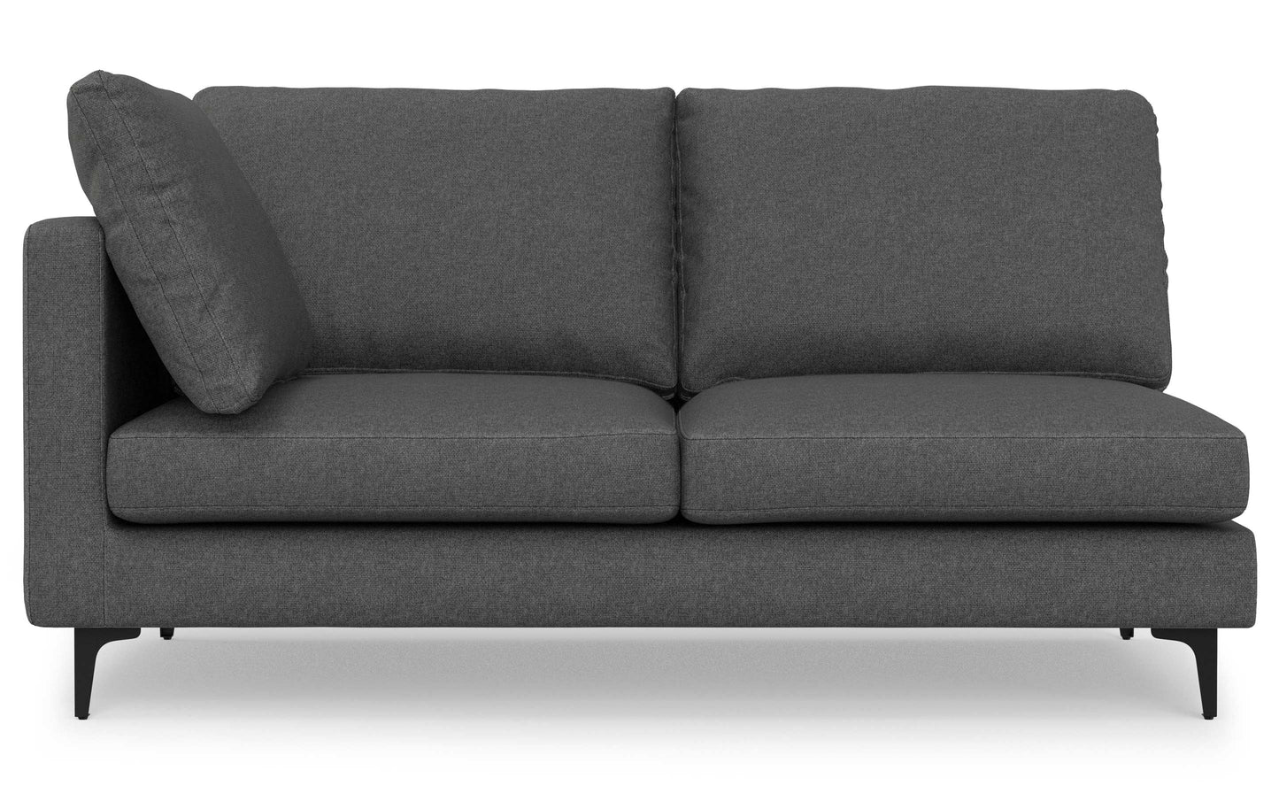 Pebble Grey | Ava Mid Century Corner Sectional