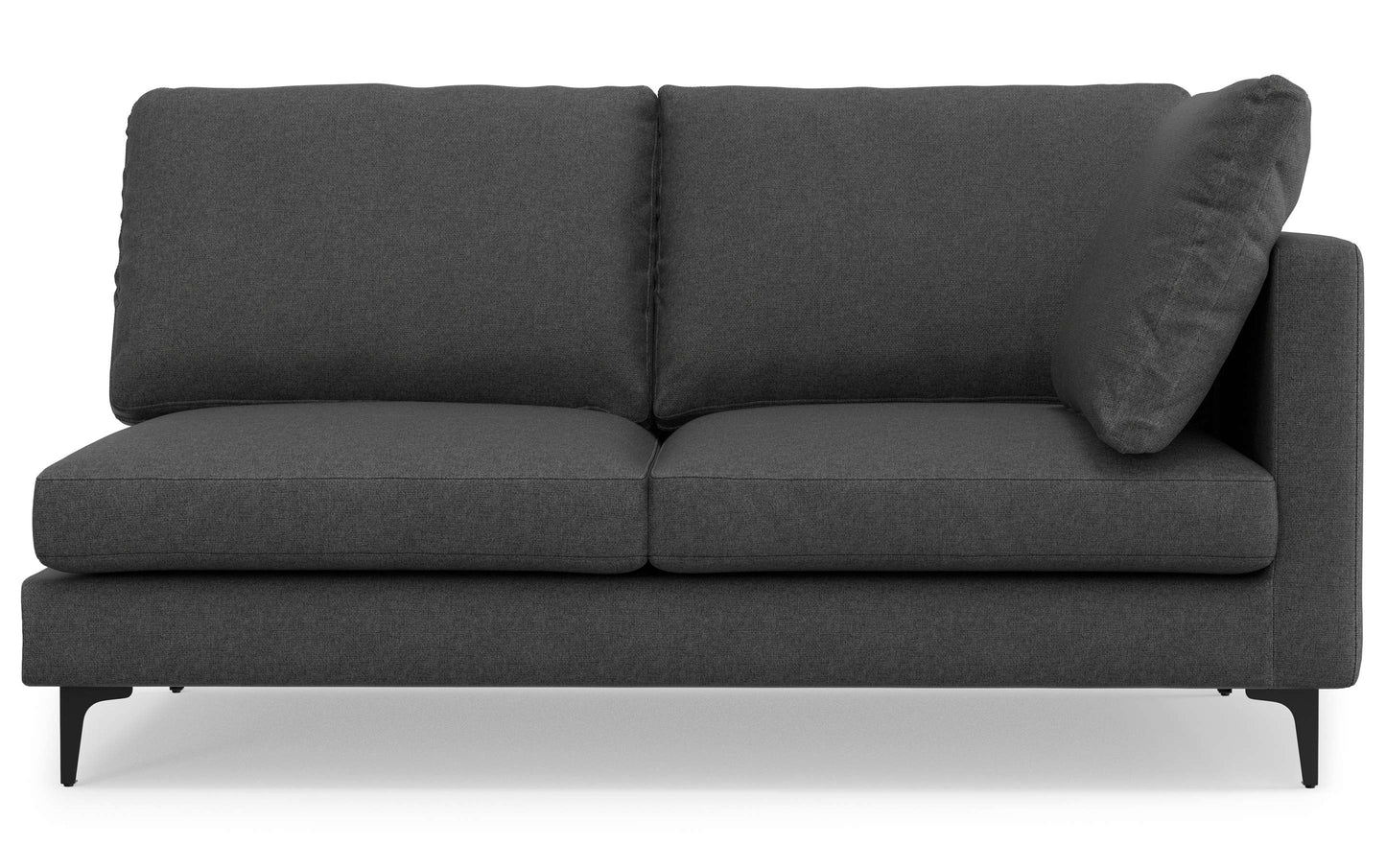 Pebble Grey | Ava Mid Century Corner Sectional