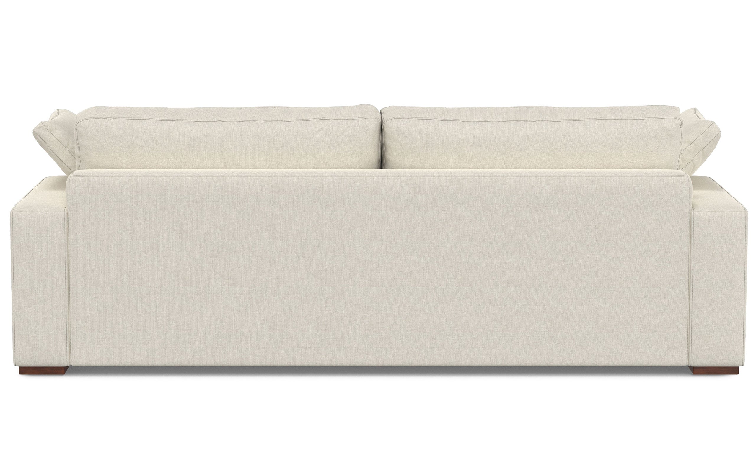 Cream Performance Fabric | Charlie 96 inch Deep Seater Sofa