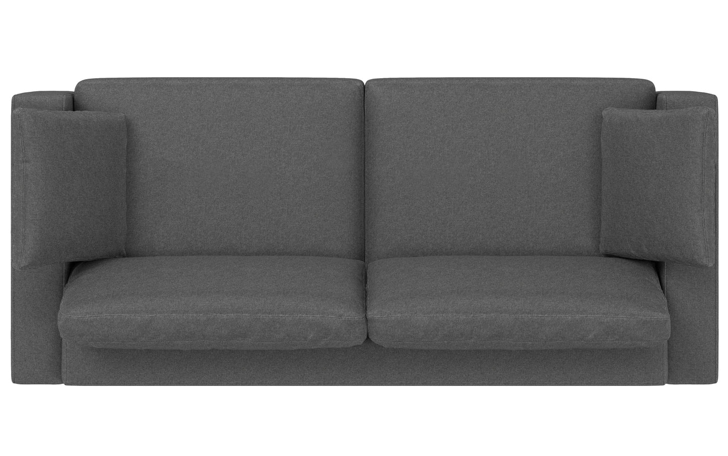 Pebble Grey Performance Fabric | Charlie 96 inch Deep Seater Sofa