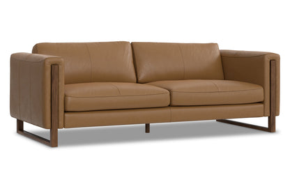 Richard 83 inch Sofa in Genuine Leather