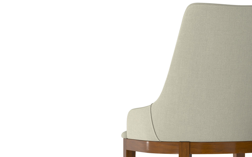 Natural Linen Style Fabric | Stephanie Dining Chair (Set of 2)