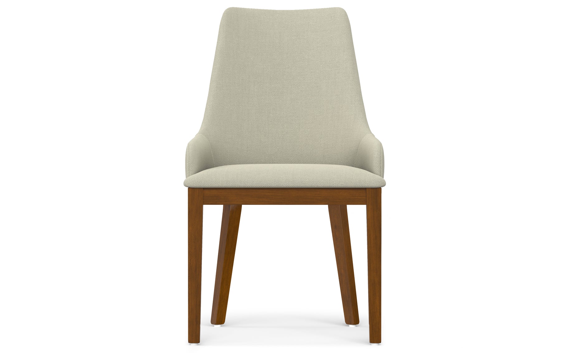 Natural Linen Style Fabric | Stephanie Dining Chair (Set of 2)