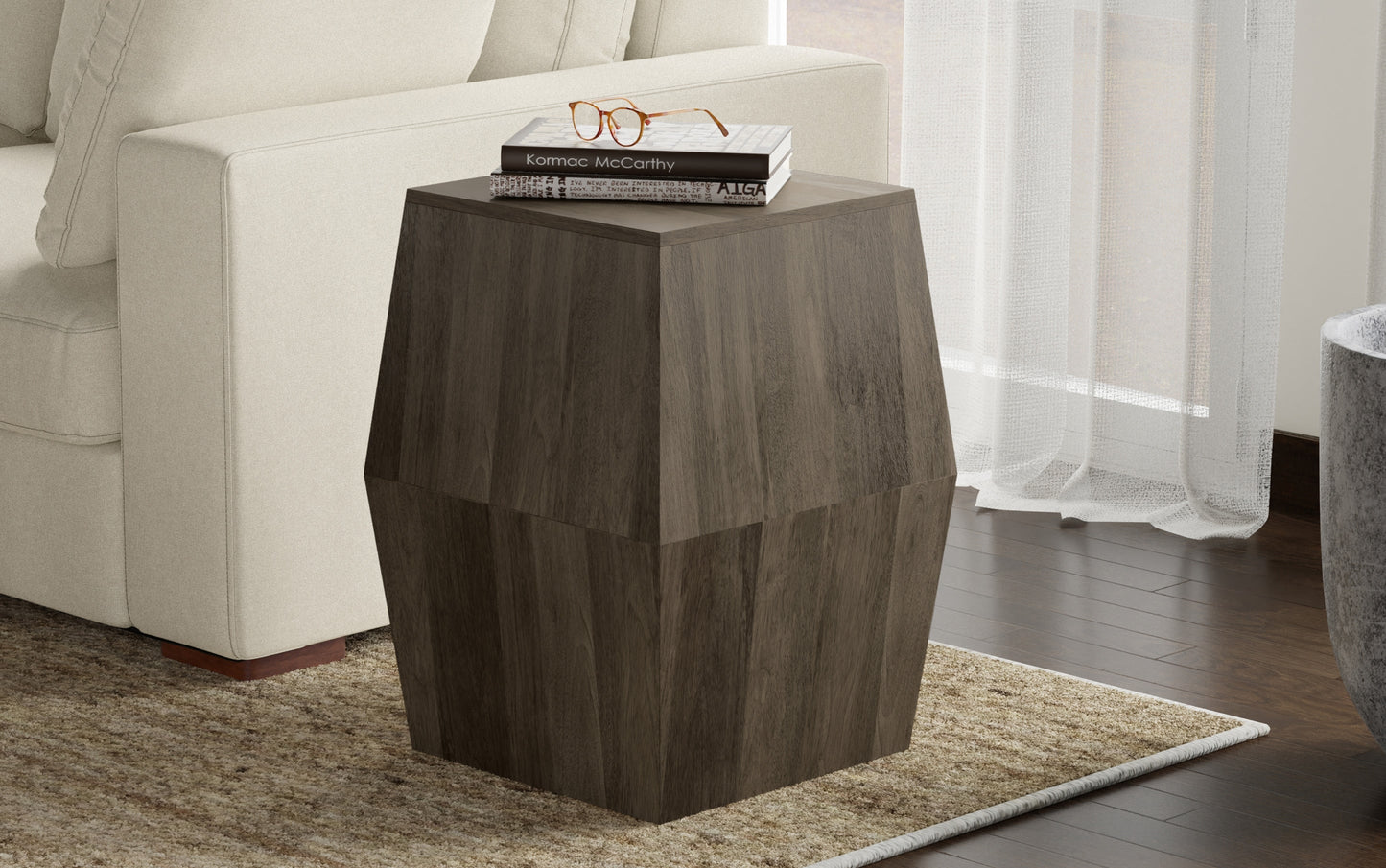 Ash Grey | Terry Side Table