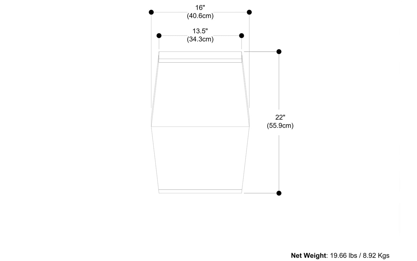 Natural | Terry Side Table