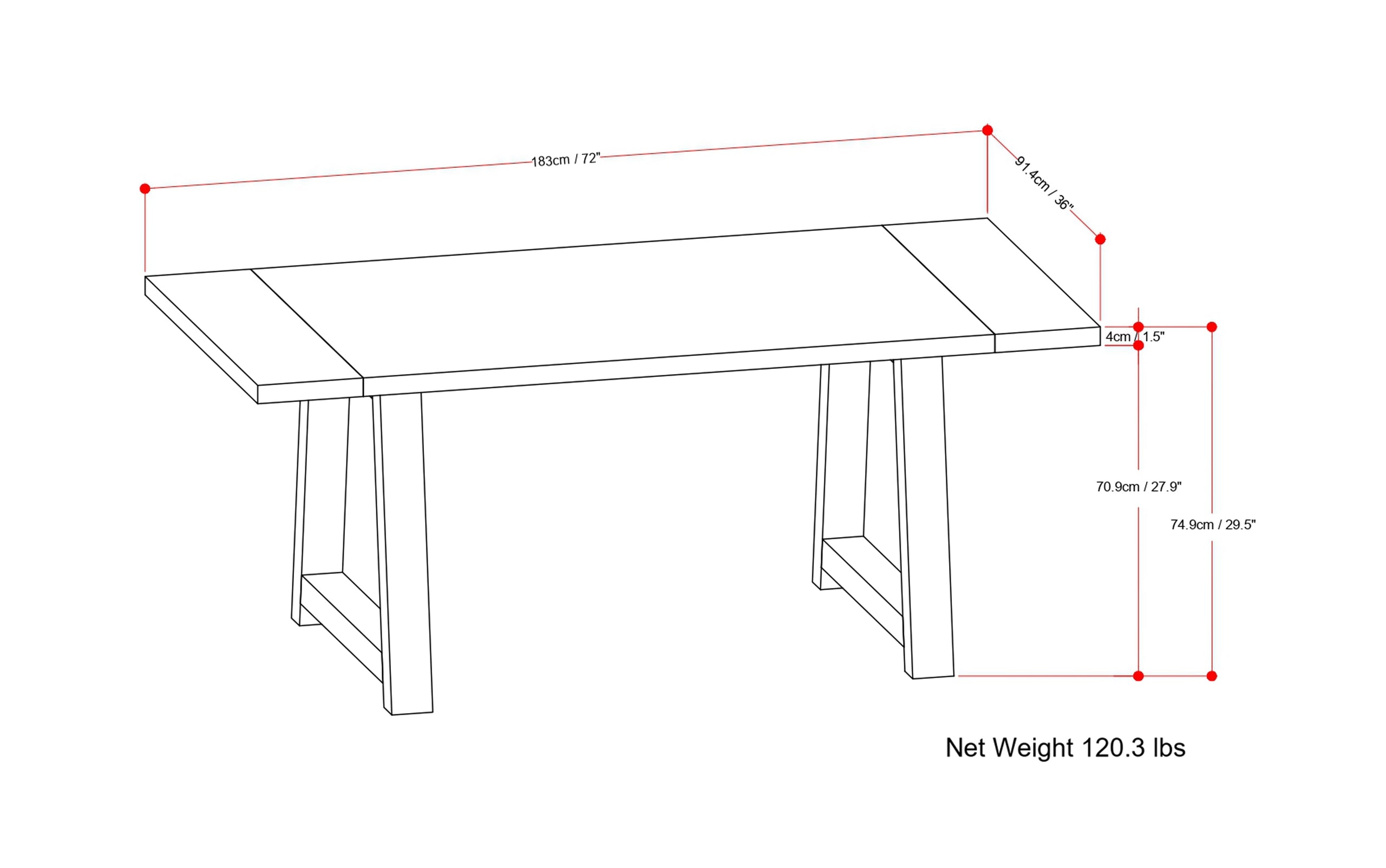 Natural Polyester Fabric | Bartow / Whitley 5-Piece Dining Set