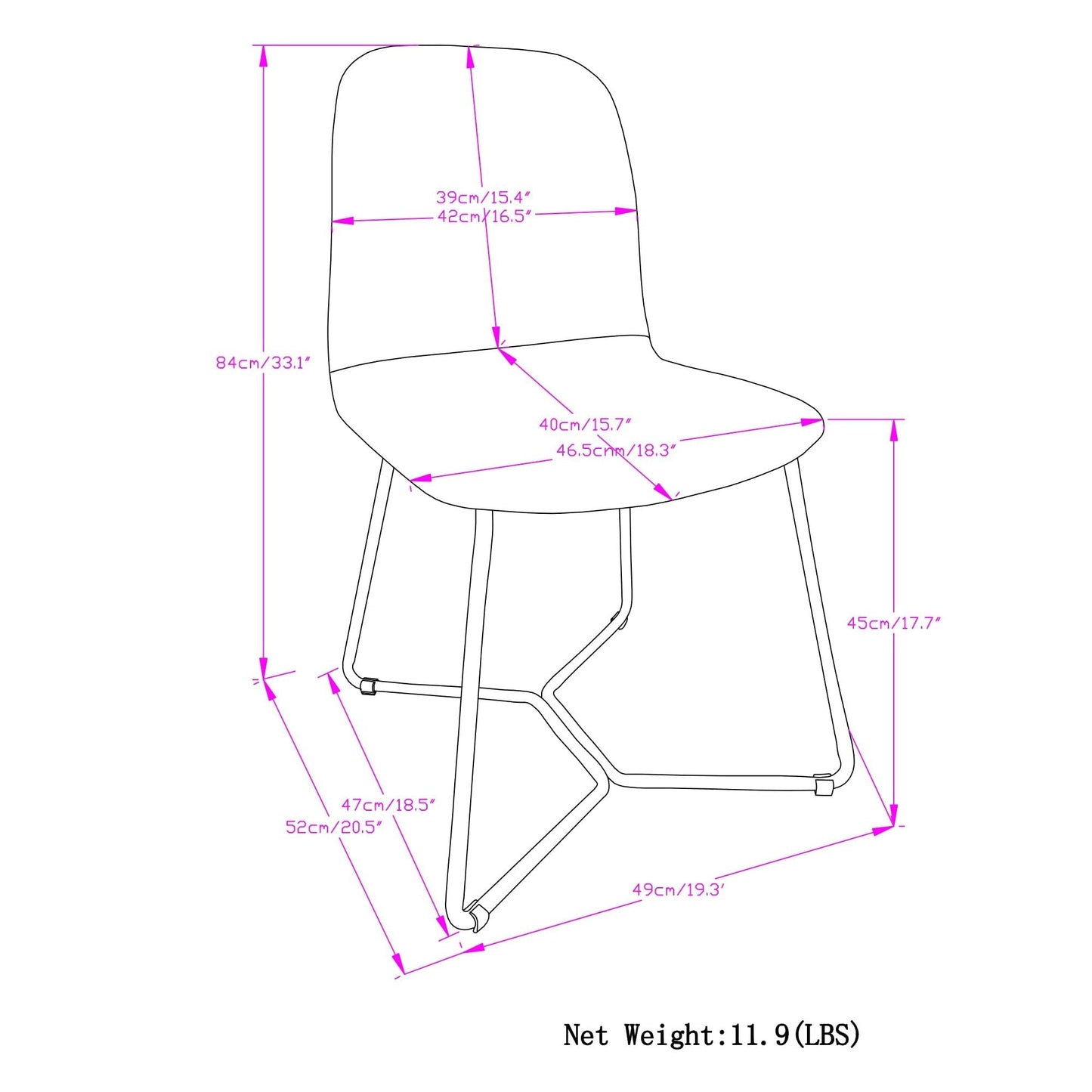 Wilcox Dining Chair (Set of 2)