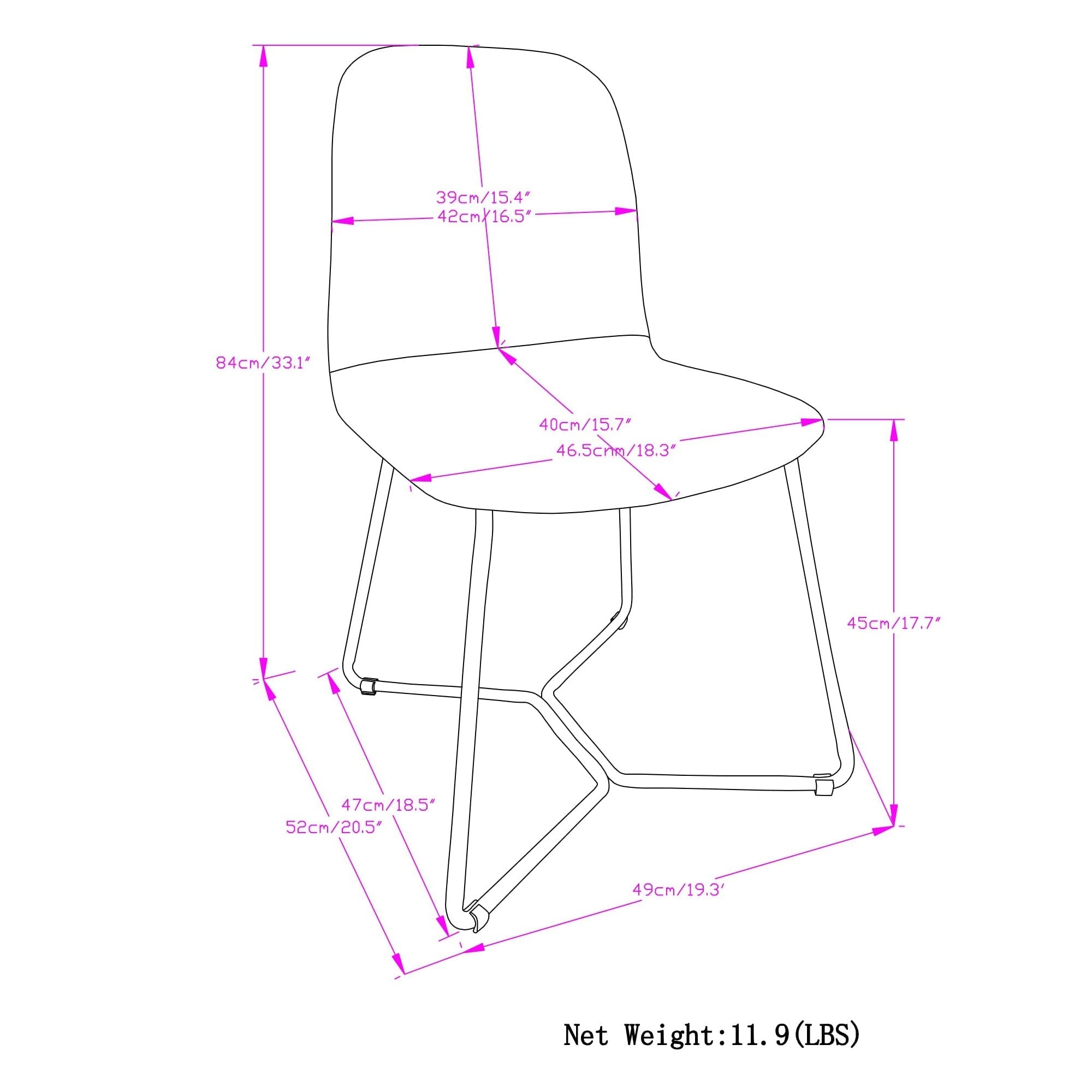 Wilcox Dining Chair (Set of 2)