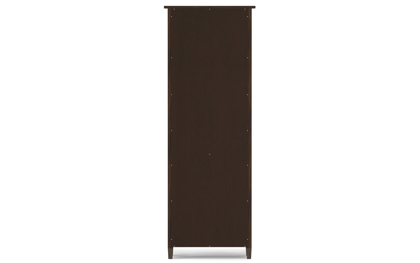 Tobacco Brown | Warm Shaker 5 Shelf Bookcase