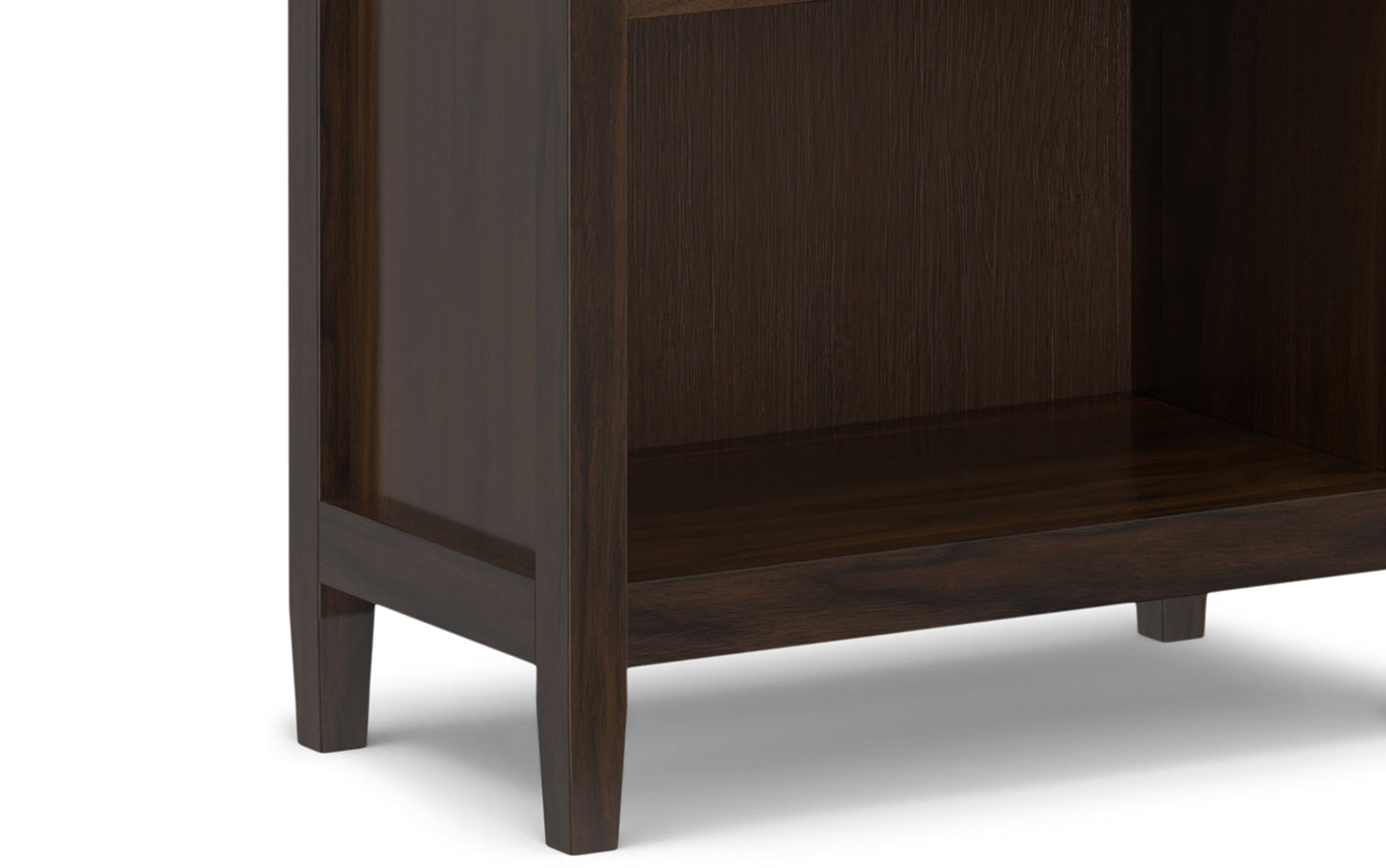 Tobacco Brown | Warm Shaker 5 Shelf Bookcase