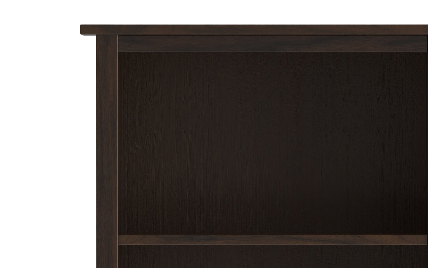 Tobacco Brown | Warm Shaker 5 Shelf Bookcase