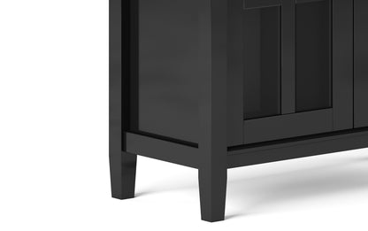 Black | Warm Shaker 32 inch Low Storage Cabinet