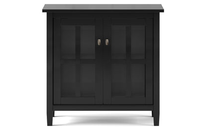 Black | Warm Shaker 32 inch Low Storage Cabinet