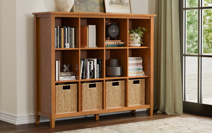 Light Golden Brown | Warm Shaker 12 Cube Storage