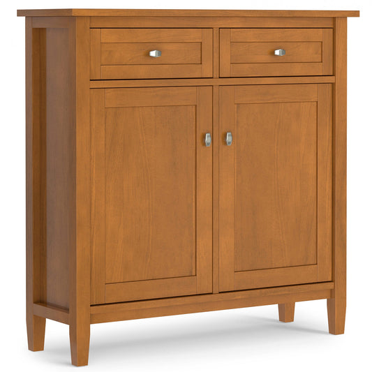 Warm Shaker Entryway Storage Cabinet