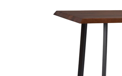 Dark Brown | Watkins Dining Table with Inverted Metal Base