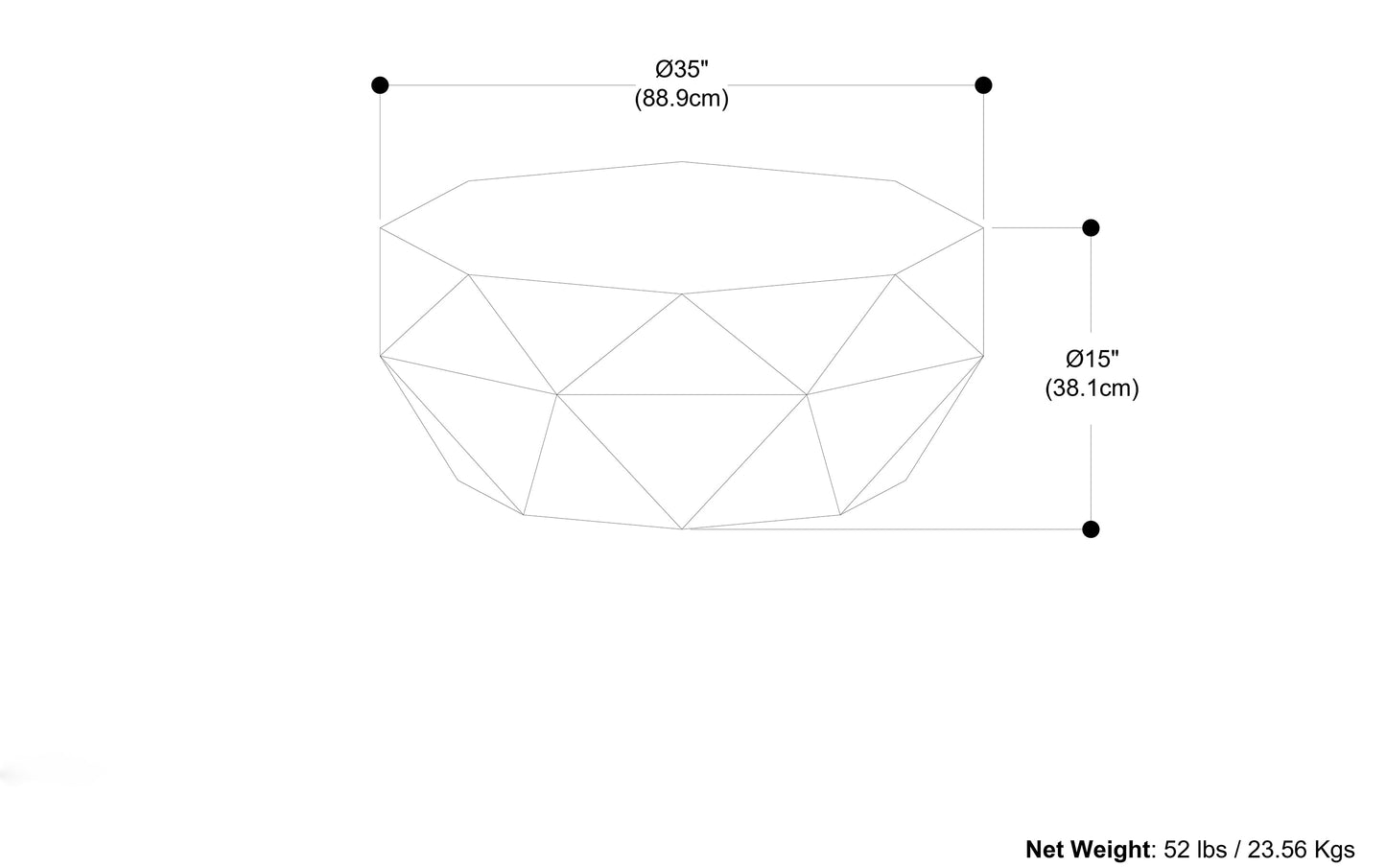 Black | Zayn Coffee Table