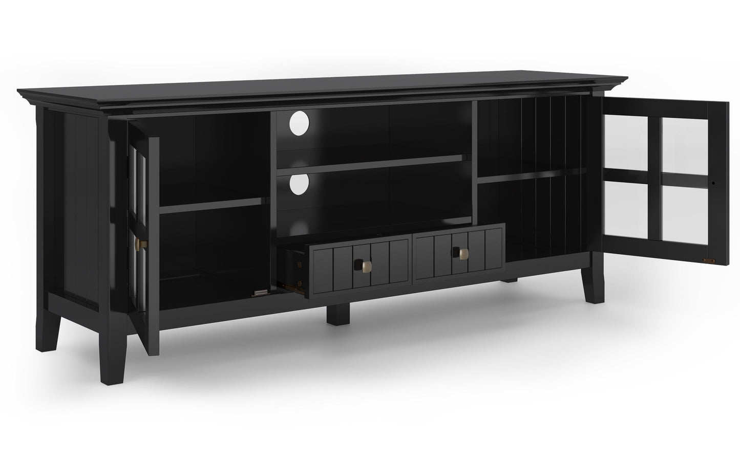 Black | Acadian 60 inch TV Stand