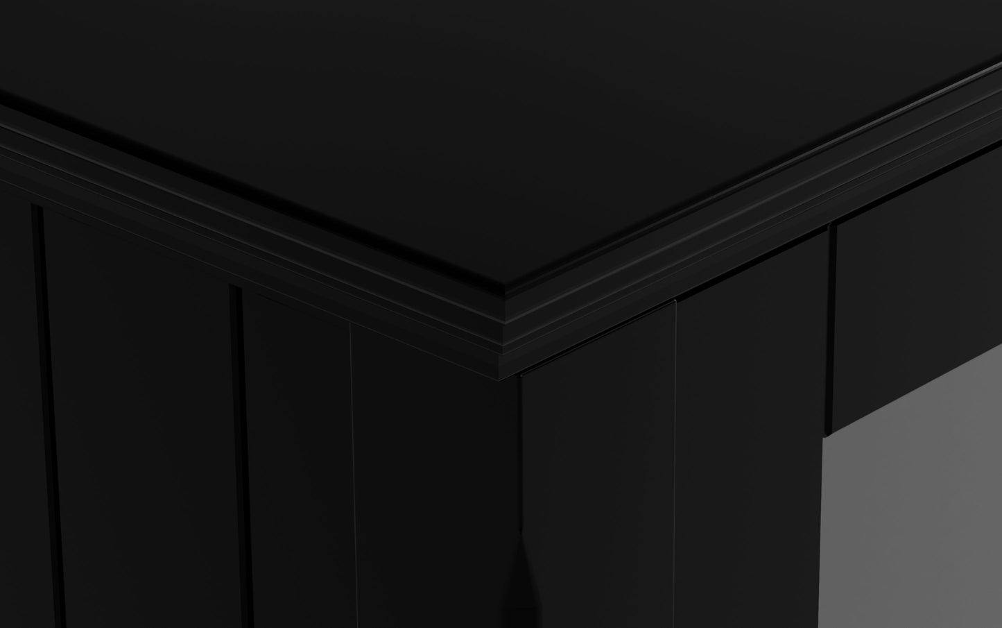 Black | Acadian 60 inch TV Stand