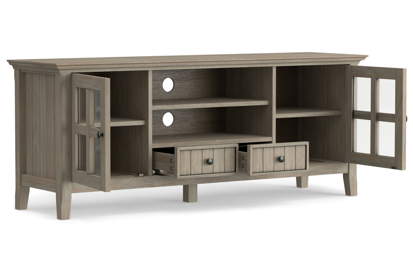 Distressed Grey | Acadian 60 inch TV Stand