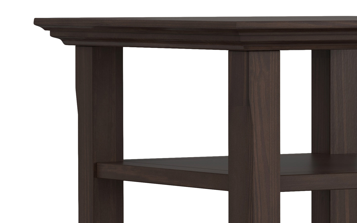 Warm Walnut Brown | Acadian End Side Table