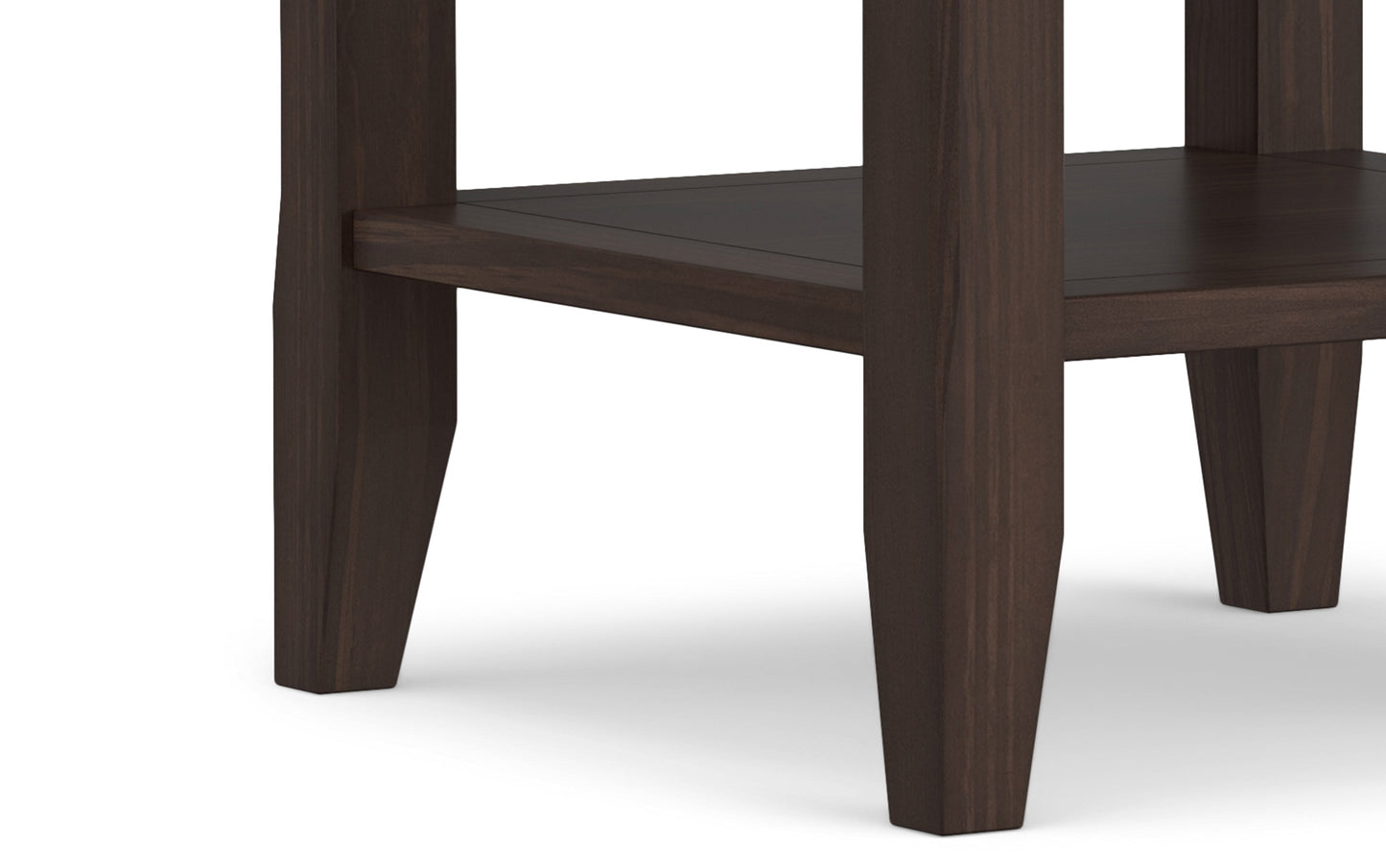 Warm Walnut Brown | Acadian End Side Table