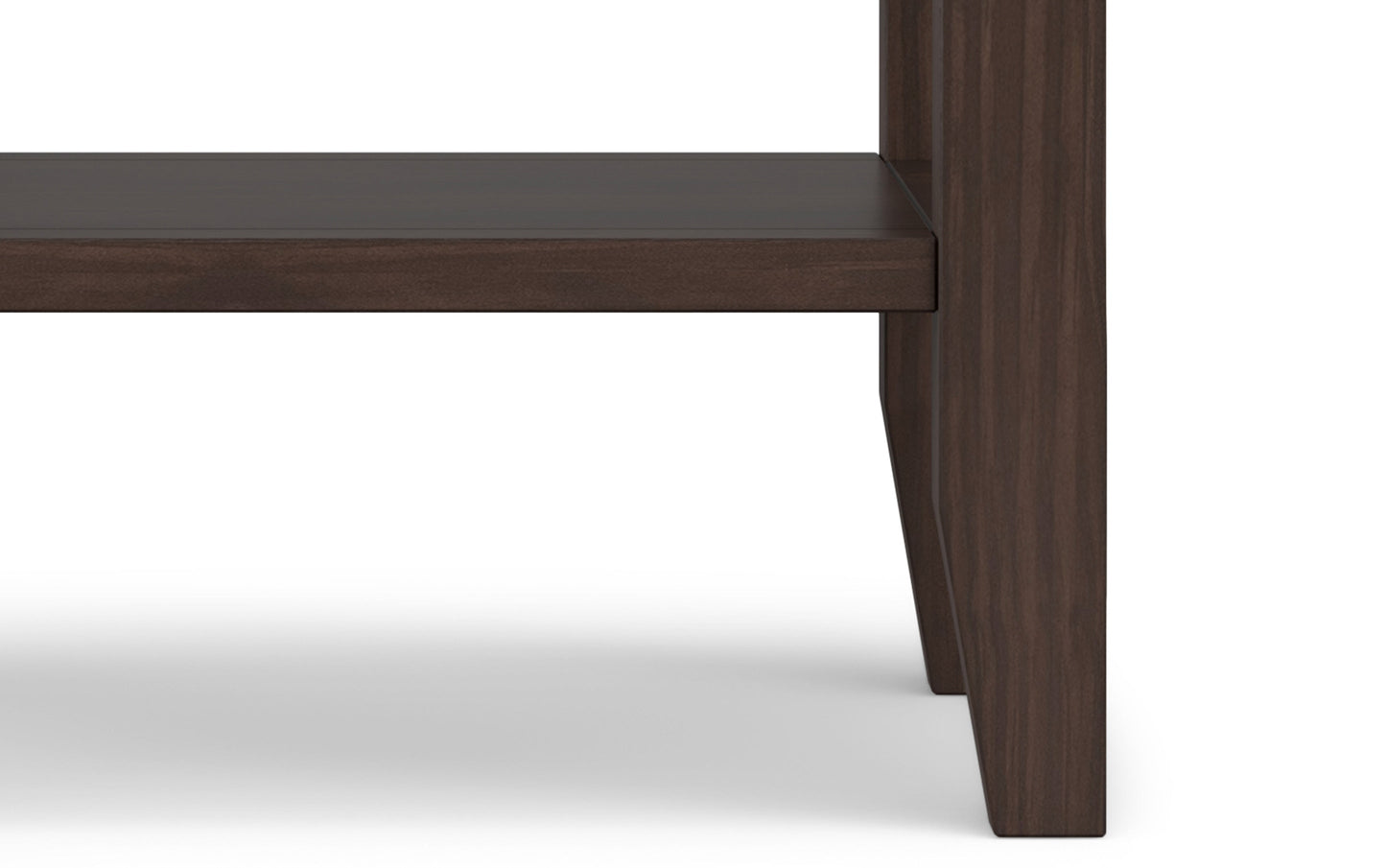 Warm Walnut Brown | Acadian End Side Table