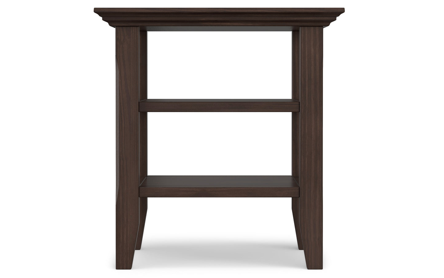 Warm Walnut Brown | Acadian End Side Table