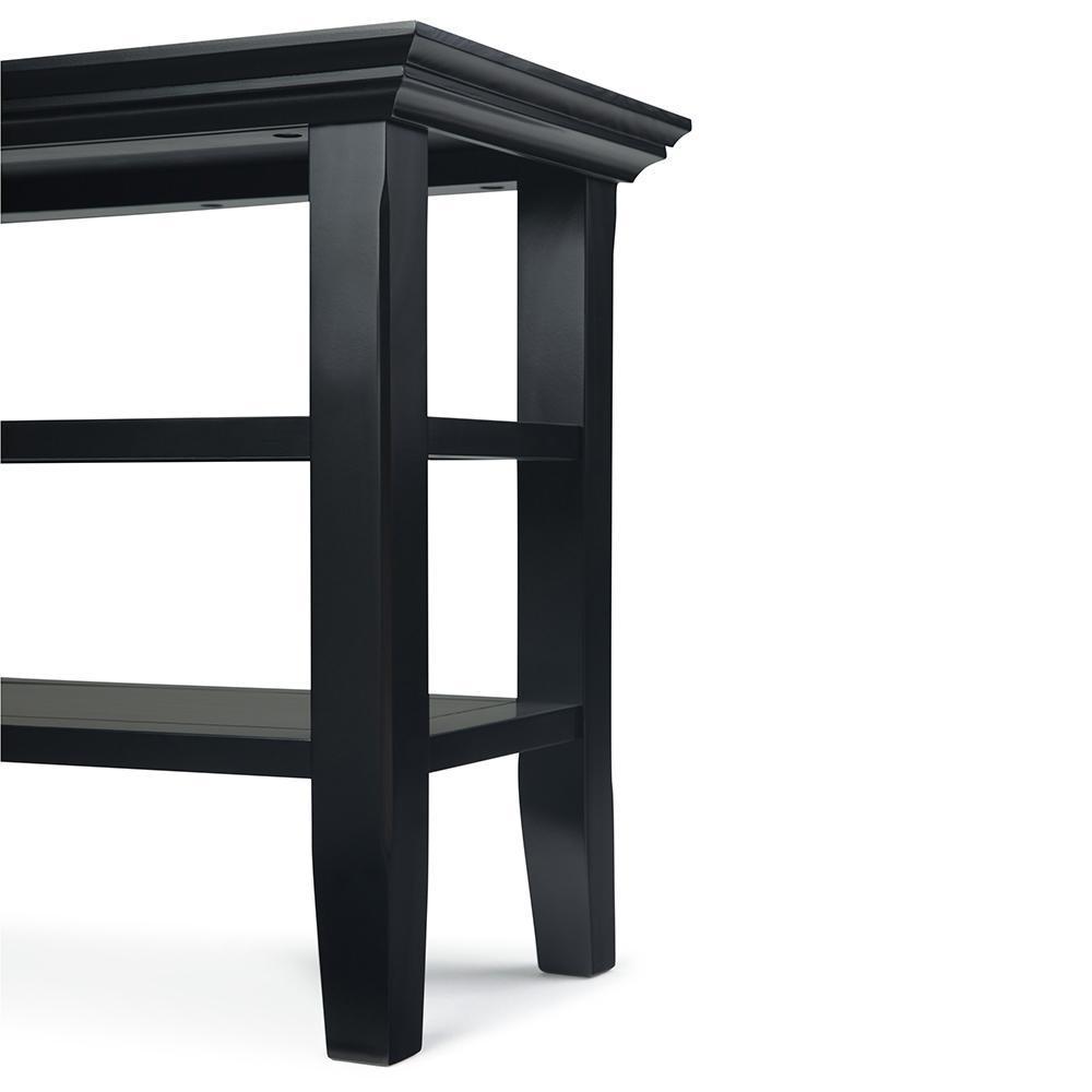 Black | Acadian Narrow Side Table