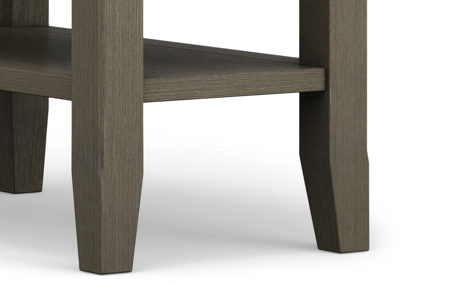 Farmhouse Grey | Acadian Narrow Side Table