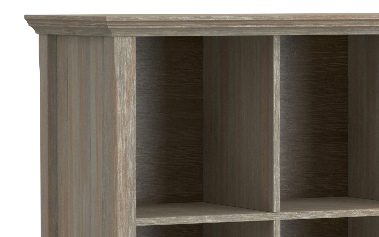 Distressed Grey | Acadian 8 Cube Storage / Sofa Table