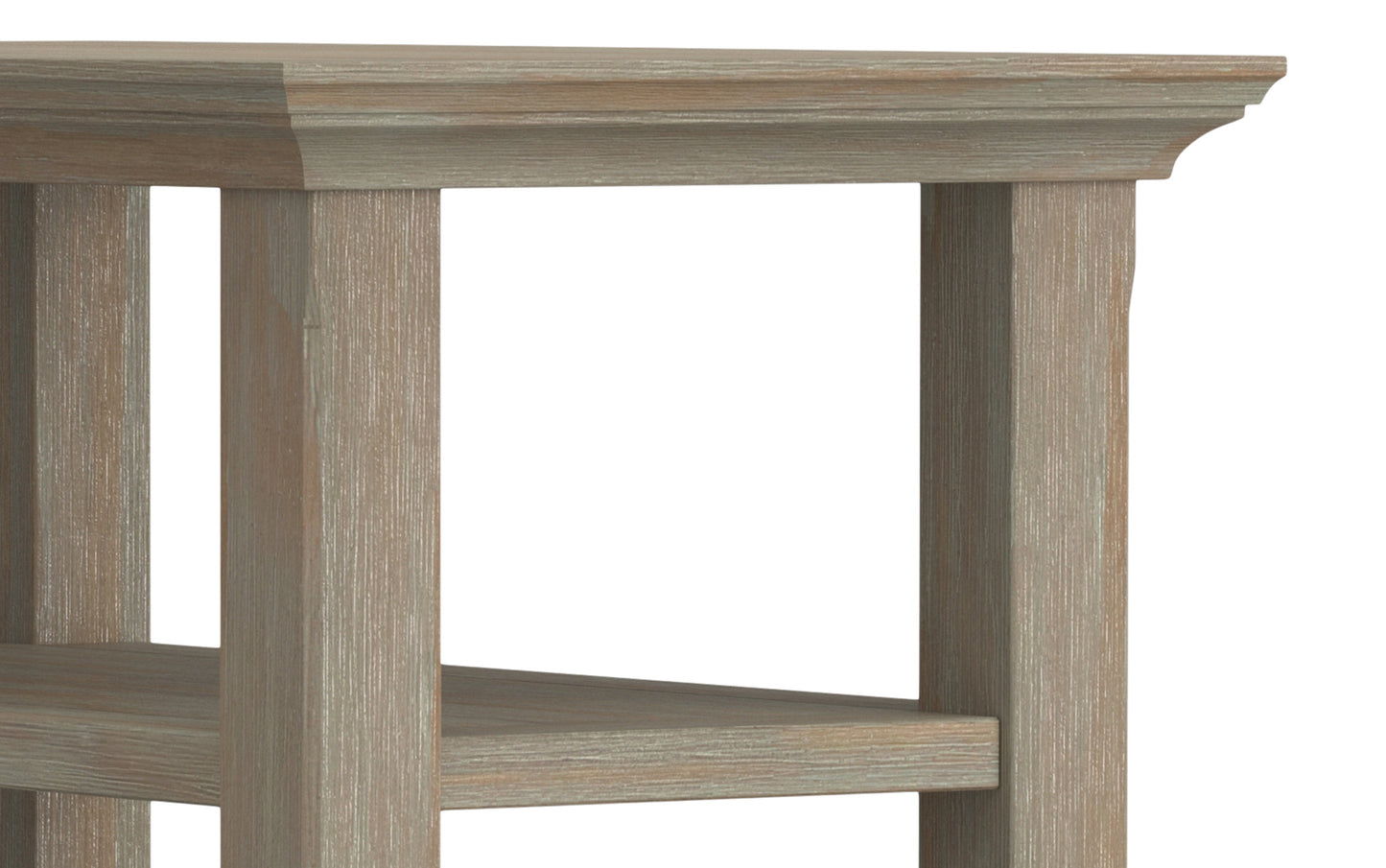 Distressed Grey | Acadian Narrow Side Table