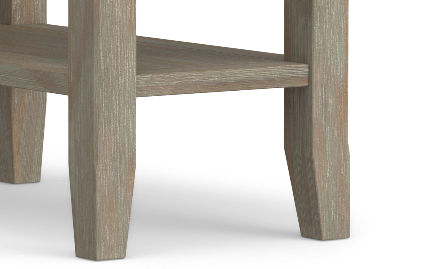 Distressed Grey | Acadian Narrow Side Table