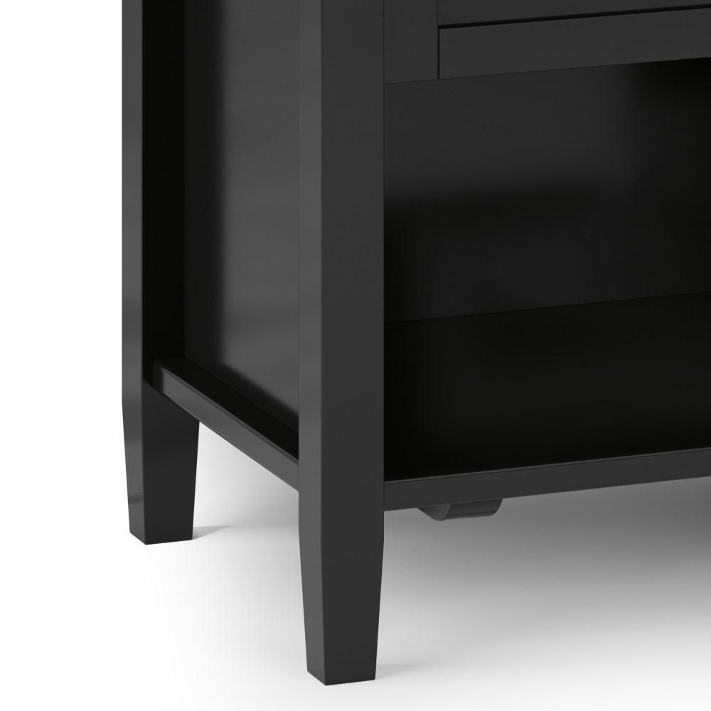 Black | Warm Shaker Bedside Table