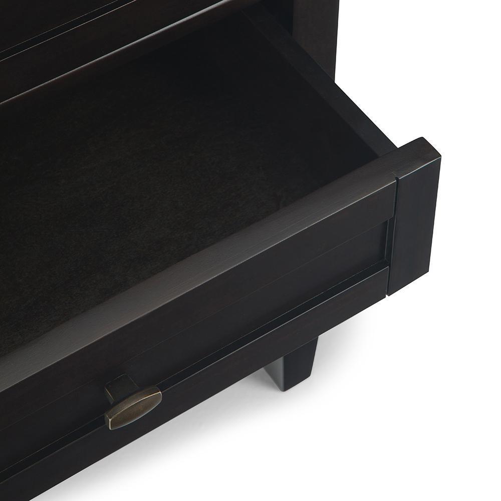 Dark Brown | Warm Shaker Bedside Table