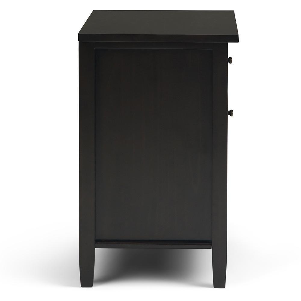 Dark Brown | Warm Shaker Bedside Table