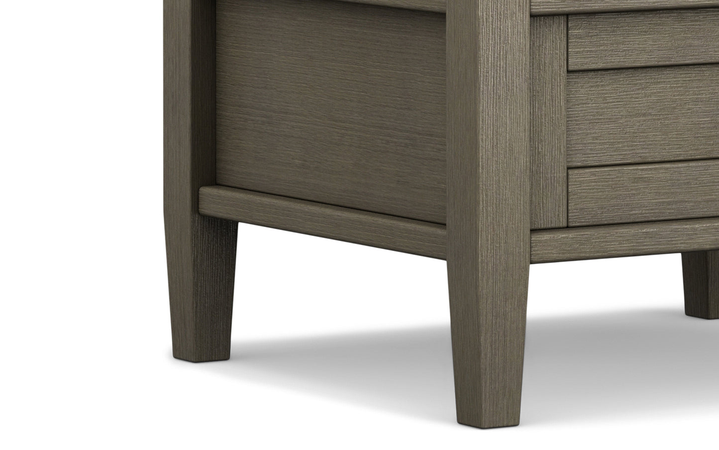 Farmhouse Grey | Warm Shaker 20 inch End Side Table