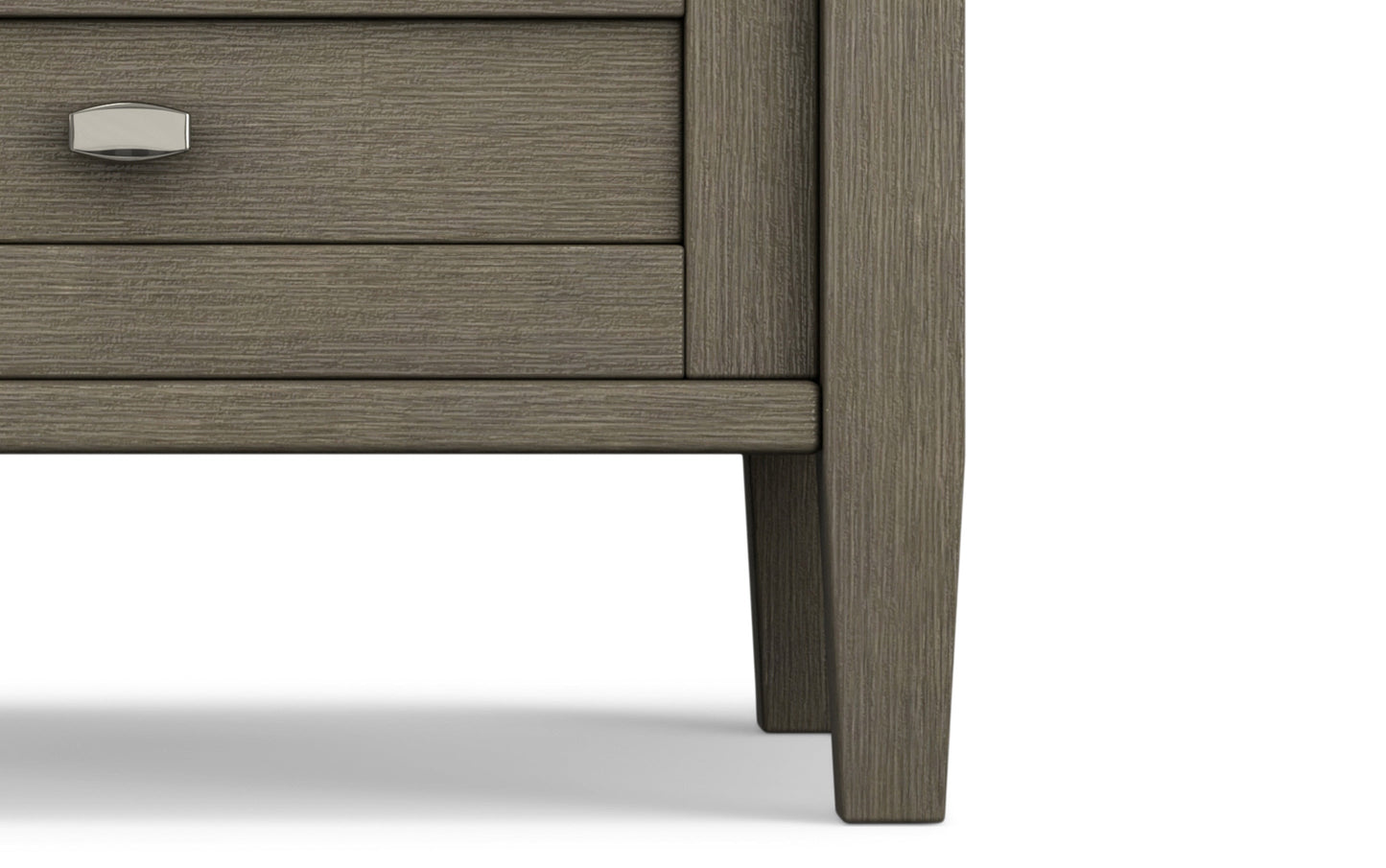 Farmhouse Grey | Warm Shaker 20 inch End Side Table