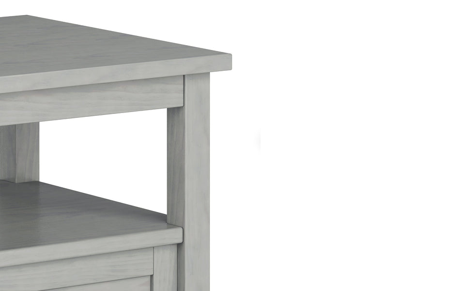 Fog Grey | Warm Shaker 20 inch End Side Table