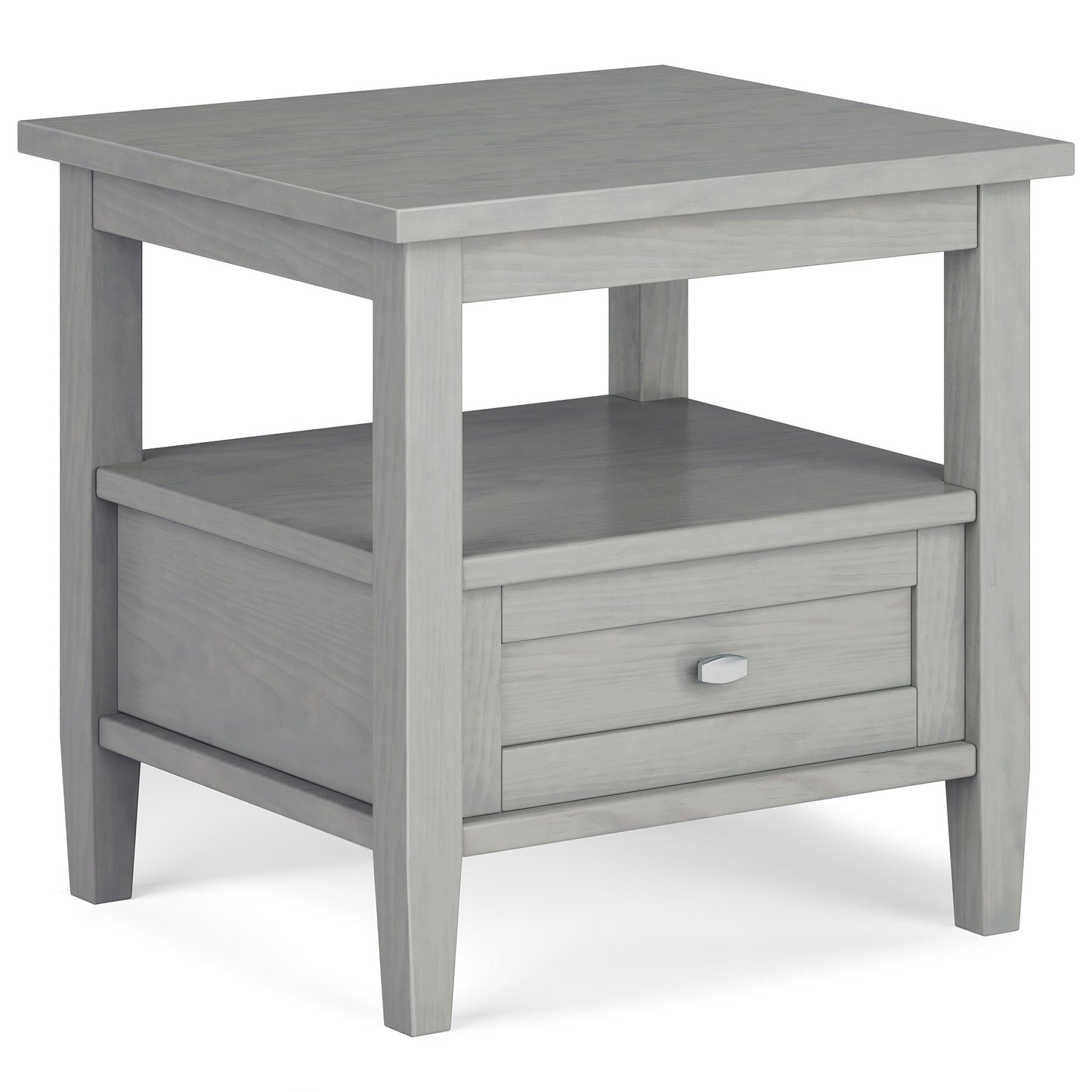 Fog Grey | Warm Shaker 20 inch End Side Table