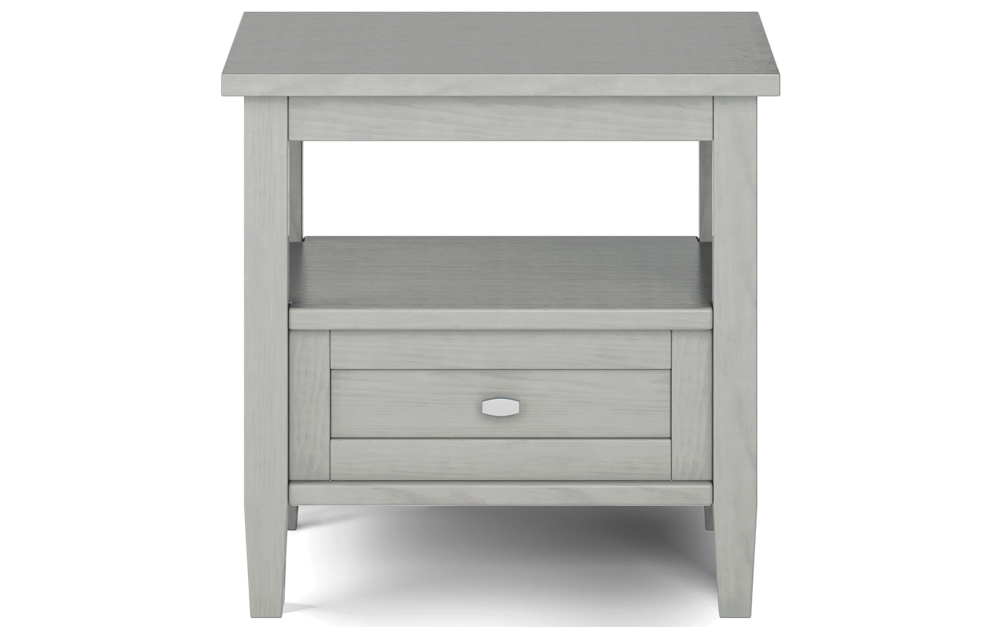 Fog Grey | Warm Shaker 20 inch End Side Table