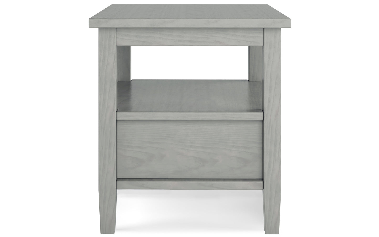 Fog Grey | Warm Shaker 20 inch End Side Table