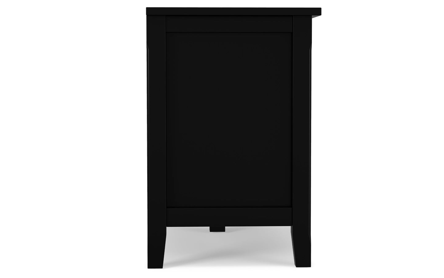 Black | Warm Shaker 72 inch TV Stand