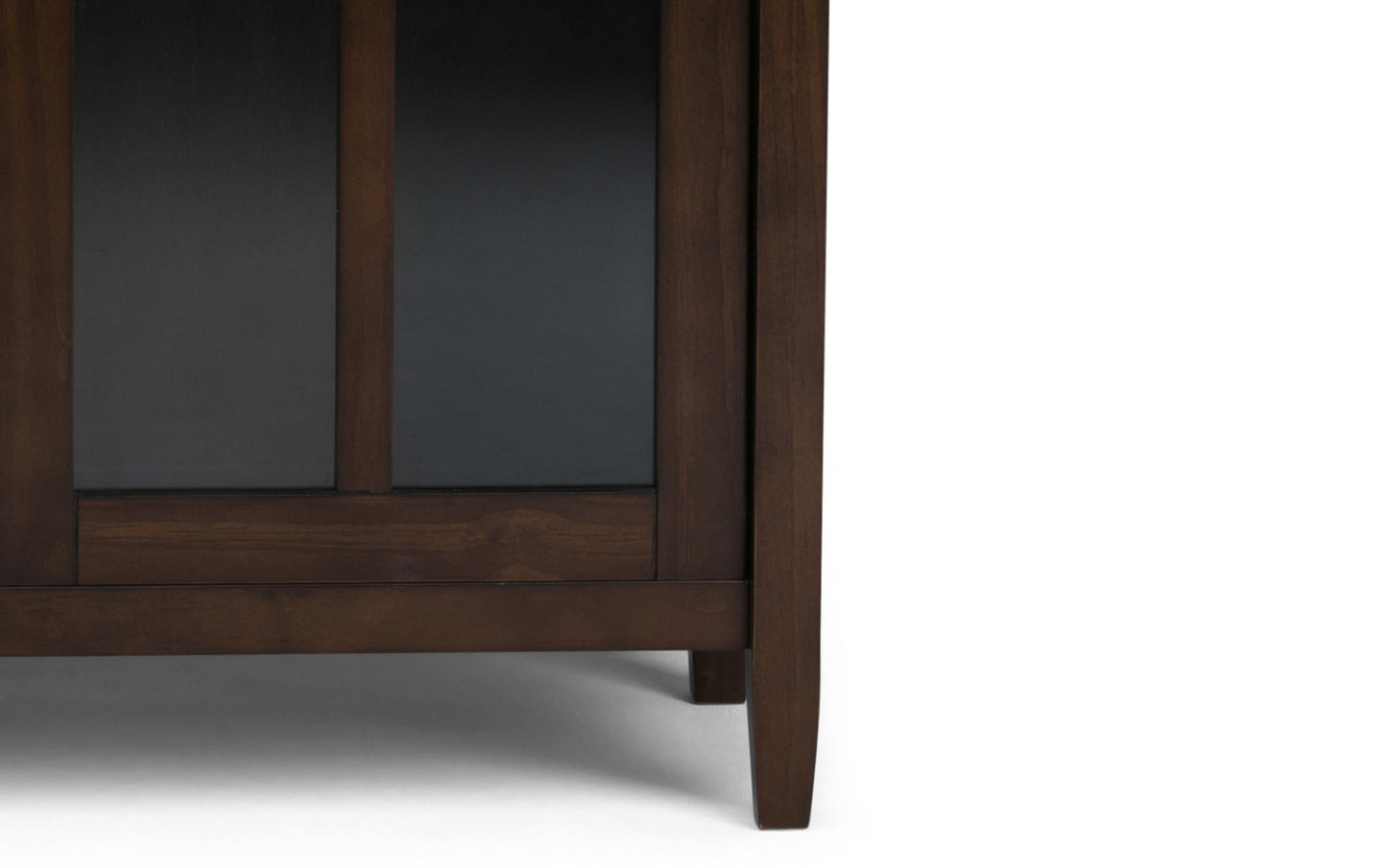 Tobacco Brown | Warm Shaker 39 inch Medium Storage & Media Cabinet