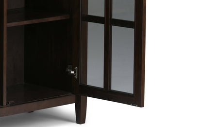 Tobacco Brown | Warm Shaker 39 inch Medium Storage & Media Cabinet